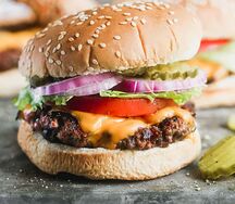 Hamburger africain