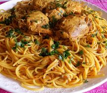 Spaghetti poulet