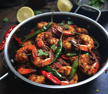 Prawn Pepper Fry