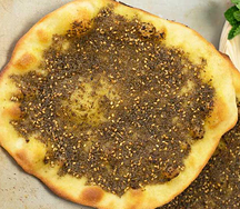 Manaïche labneh zaatar