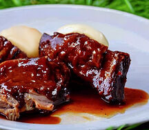 Nshima & pork ribs
