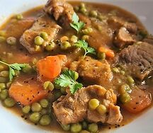 Petit pois au porc
