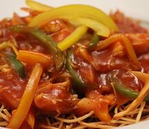 American chopsuey noodles non veg