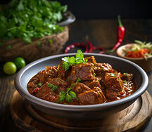 Mutton bhuna