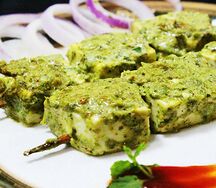 Paneer hariyali tikka