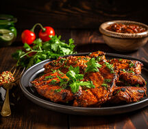Punjabi chops masala