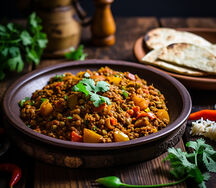 Vegetable keema masala