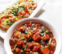Prawns manchurian