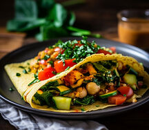 Veg omelet