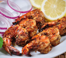 Prawns tandoori tikka