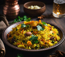 Vegetable biryani