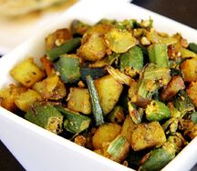 Aloo bhindi fry