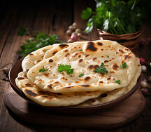 Plain naan