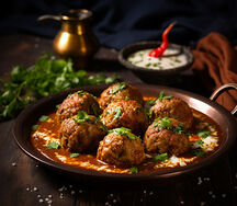 Mutton kofta masala