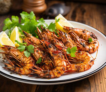 Prawns tawa fried