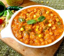 Makai paneer masala