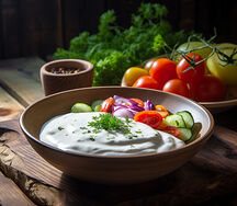 Vegetable Raita
