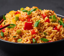Schezwan fried rice veg