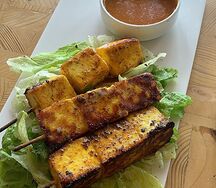 Paneer satay