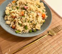 Babas special fried rice non veg