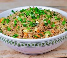 Niankin fried rice veg