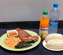 T-bone & nshima