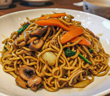 Veg or Mushroom Noodles