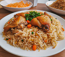 Chicken schweni fried rice