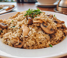 Chicken Mushroom Fried Rice