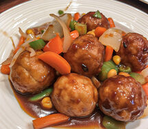 Veg ball manchurian