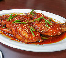 Fish schezwan