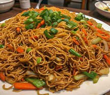 Veg hakka noodles