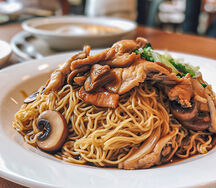 Chicken mixed noodles