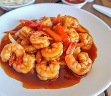 Prawn - sweet & sour