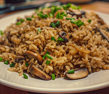 Mushroom fried rice