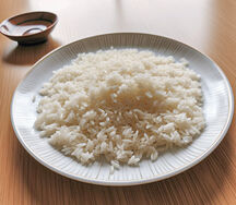 Plain rice