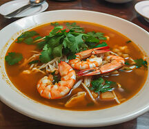 Prawn spice soup
