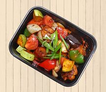 Курица с овощами