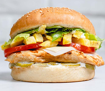 Special chicken burger