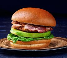Chicken Bacon Avocado Burger
