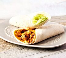 Chicken Satay Wrap
