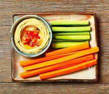 Hummus with Veg Crudities
