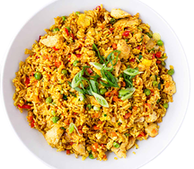 Riz au curry poulet de chaire