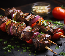 Beef & lamb kebabs