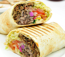 Wrap viande