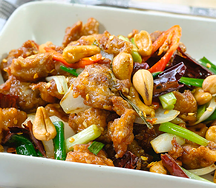 Demi poulet sauté