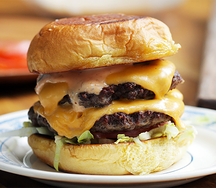 Double cheese burger
