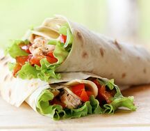 Wrap poulet