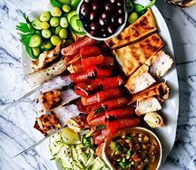 Shish taouk platter