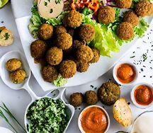 Falafel platter